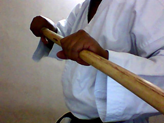 Staff Fencing Wide Grip Right Reversed Staff Fencing Wide Grip Right Reversed